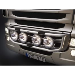 Frontljusramp av aluminium – Scania – för PRG-serien.