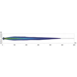 1906614 Broad beam, Clear lens, Silver coloured trimring,  Ref. 37,5.