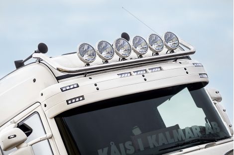 Stainless steel roof light bars - Kama - for PRG series