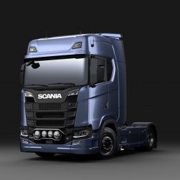 2433090 Barra de luzes dianteira Scania sem LED.