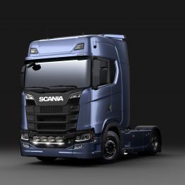 2706282 Barra de luzes dianteira reta Scania com LED.