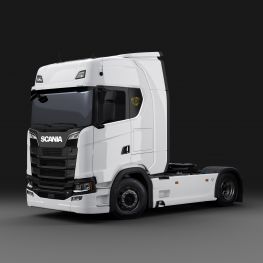 2713186 Lite gullfarget Scania Vabis-symbol.