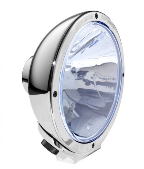 Hella Luminator krom blå.
