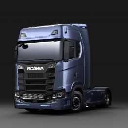 2706274 Barra de luzes dianteira reta Scania sem LED.