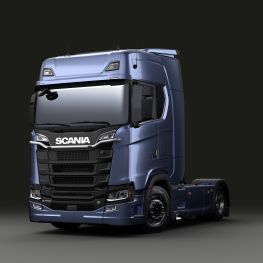 Aluminiowe pasy oświetlenia Trux do pługa śnieżnego.
