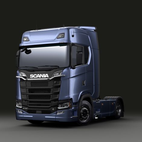 Aluminiowe pasy oświetlenia Trux do pługa śnieżnego.