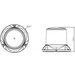 3193265 LED de advertencia, Grote