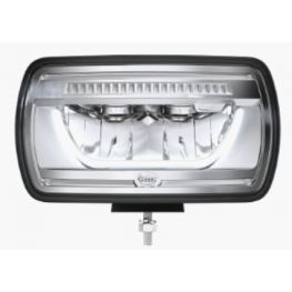 2960072 Hella Jumbo LED. Farol de longo alcance Full LED, com luz de posição de assinatura de LED.  Feixe amplo, Ref. 25.